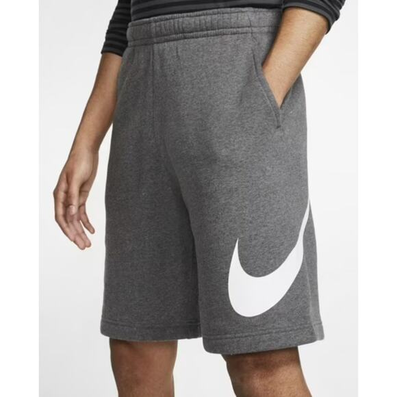Nike Men's Sportswear Club Short Basketball Graphic, Charcoal /, 4XL - Picture 1 of 6